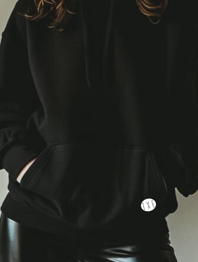 Let Them Hoodie - Black