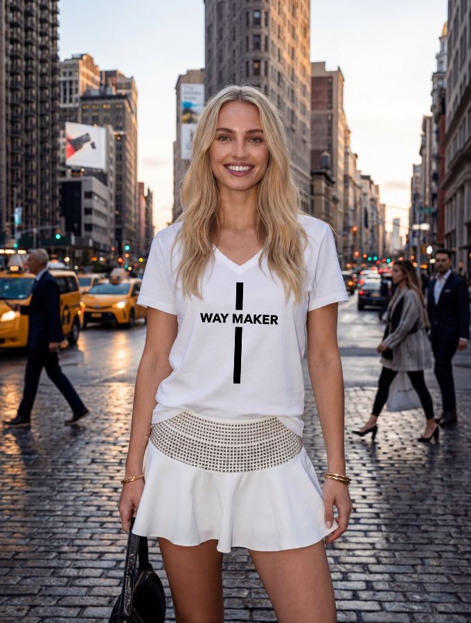 Way Maker Tee - White