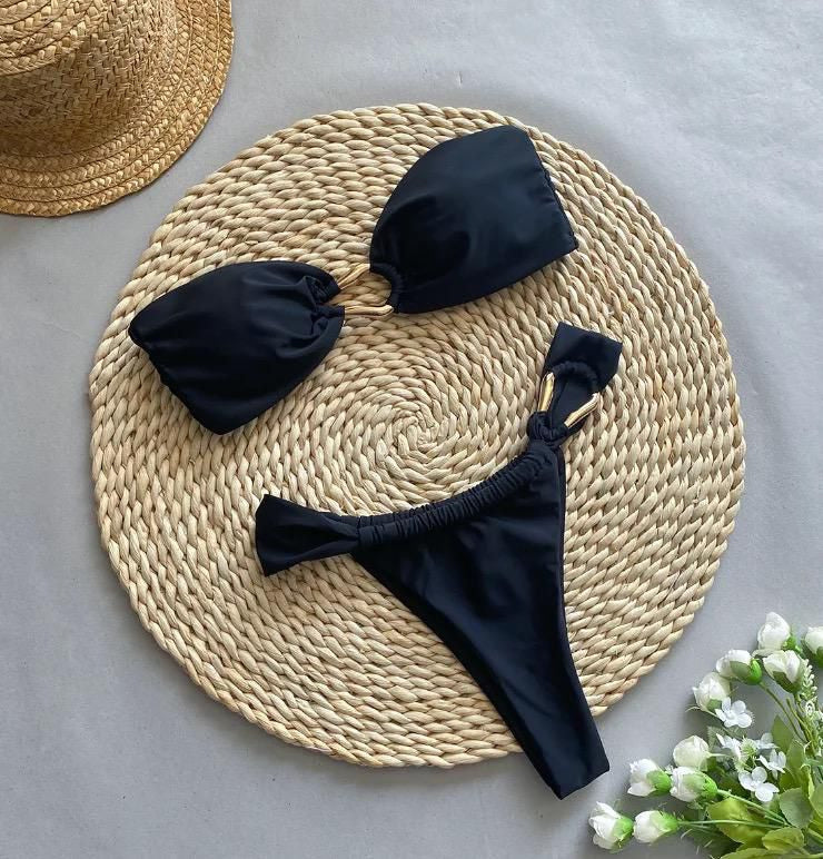 Midnight Serenity Bandeau Bikini