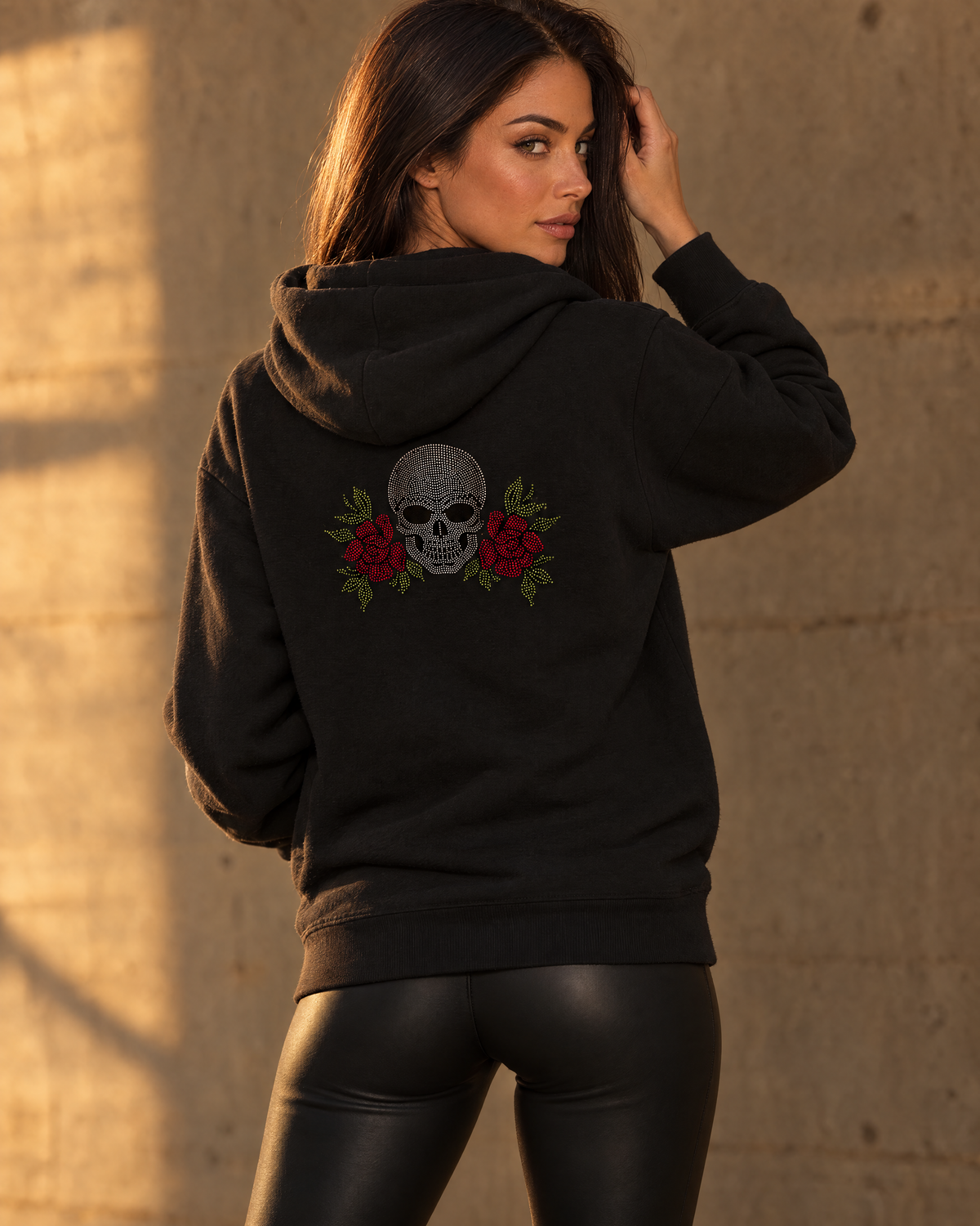 REBEL RELIC HOODIE - BLACK