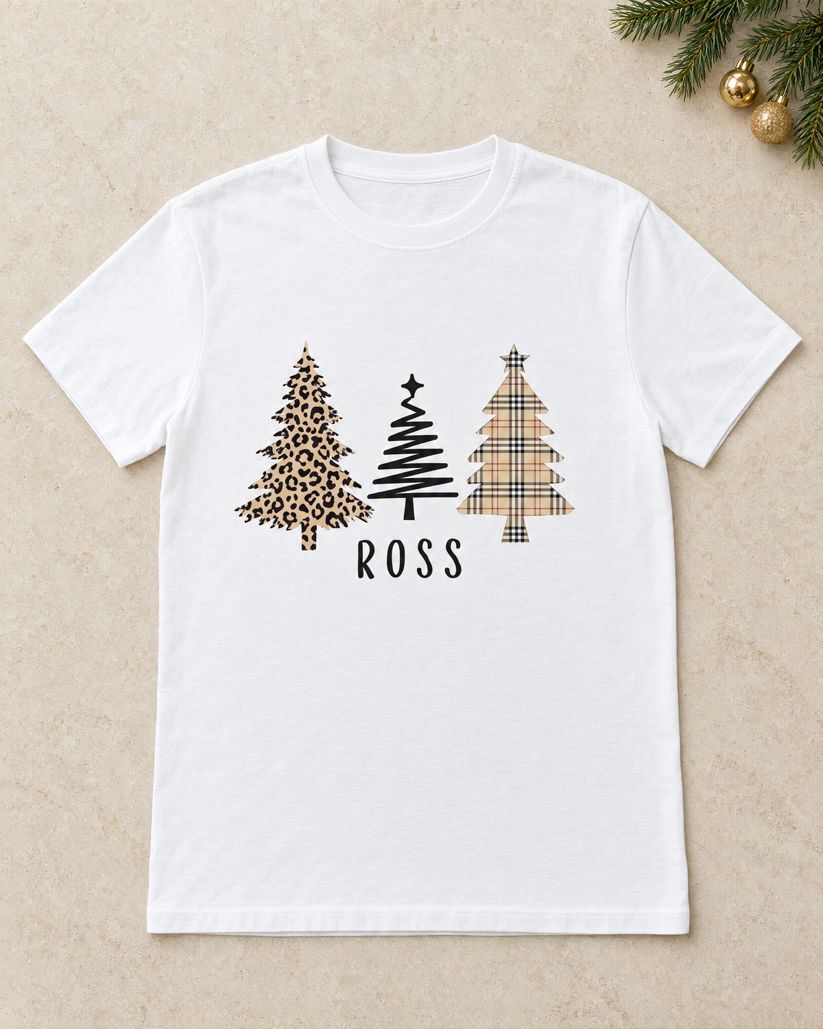 Christmas Couture Tee - White