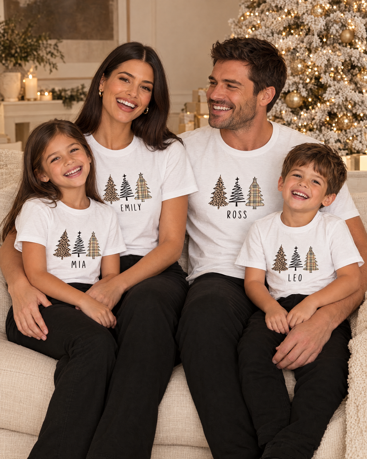 Christmas Couture Tee - White