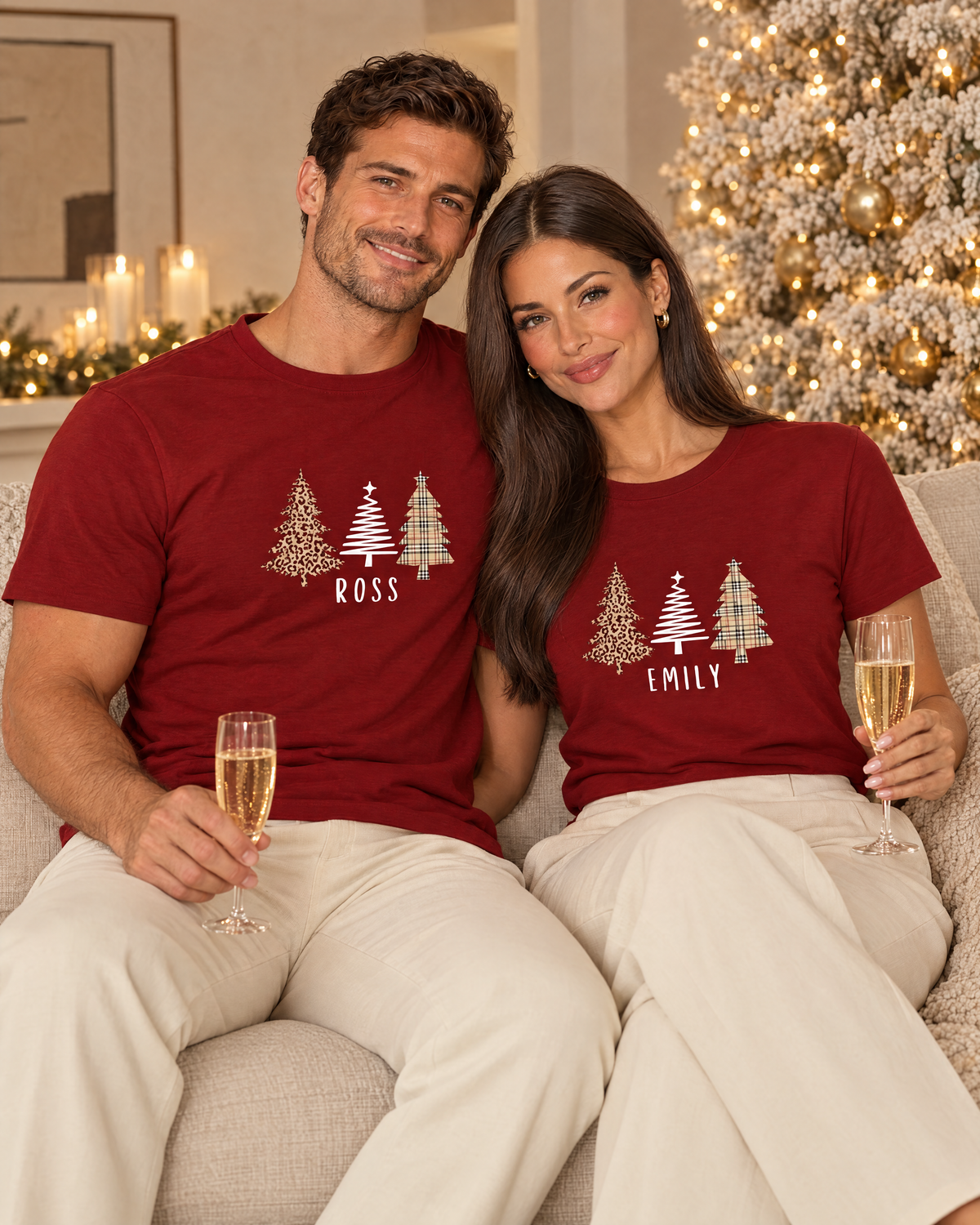 Christmas Couture Tee - Red